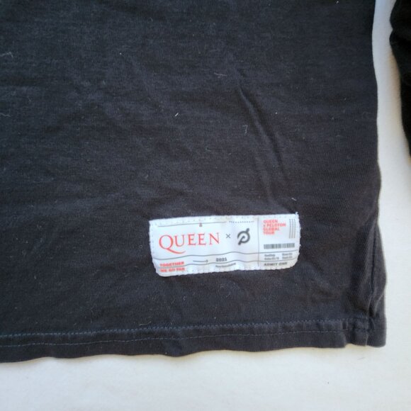 Peloton X Queen Colab Long Sleeve Shirt Black Workout Gym Men's Women's Large - Picture 5 of 10